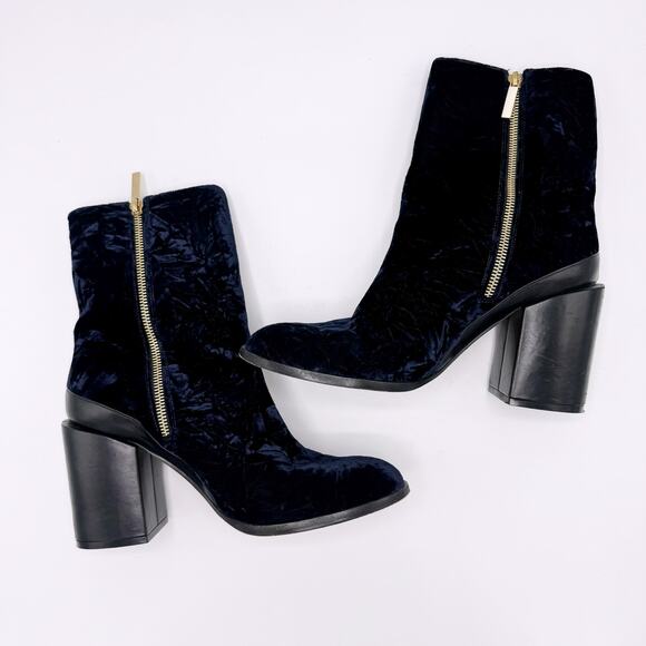 Dear Frances Spirit Boots in Blue Velvet (Size 39) - Picture 10 of 13